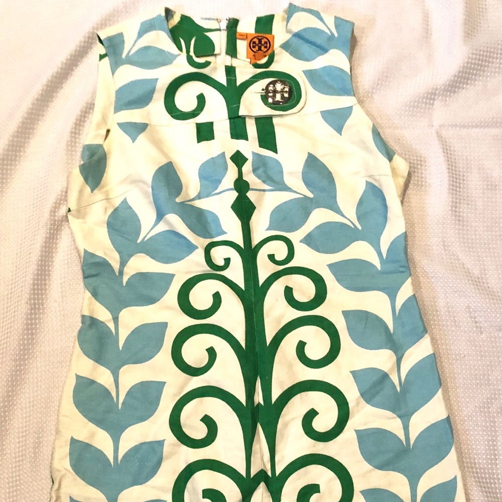 Tory Burch sheath dress.